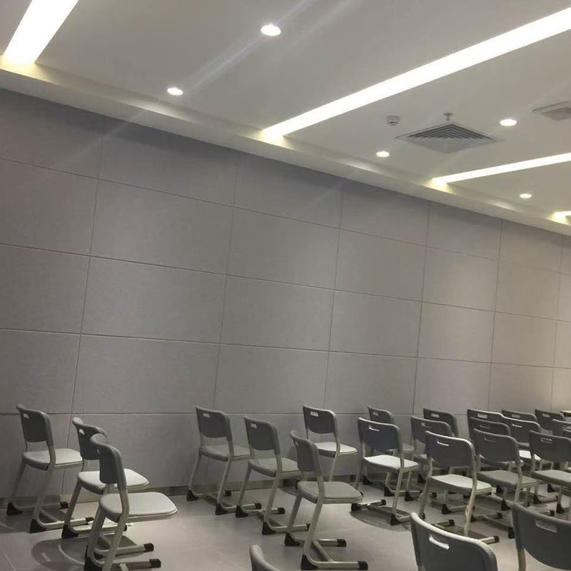 Brandwerende, gegroefde polyestervezel geluidsabsorberende plaat, voor akoestische behandeling van bioscoop/KTV