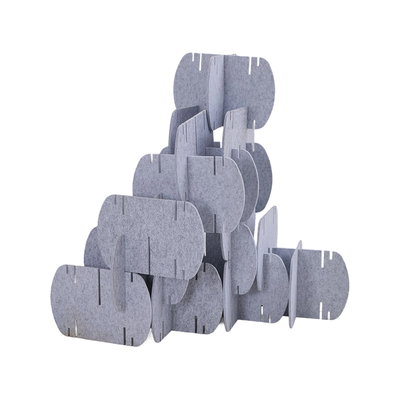 Milieuvriendelijke akoestische panelen voor kantoorscheidingswanden, met stof omwikkeld commercieel interieurontwerp