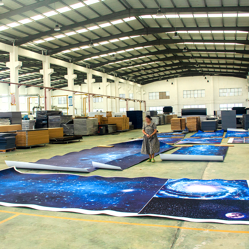 Naadloos sterrenplafond - Aanpasbaar, eenvoudig te installeren, geluidsabsorberend voor bioscopen/hotels Naadloos sterrenplafond - Aanpasbaar, eenvoudig te installeren, geluidsabsorberend voor bioscopen/hotels