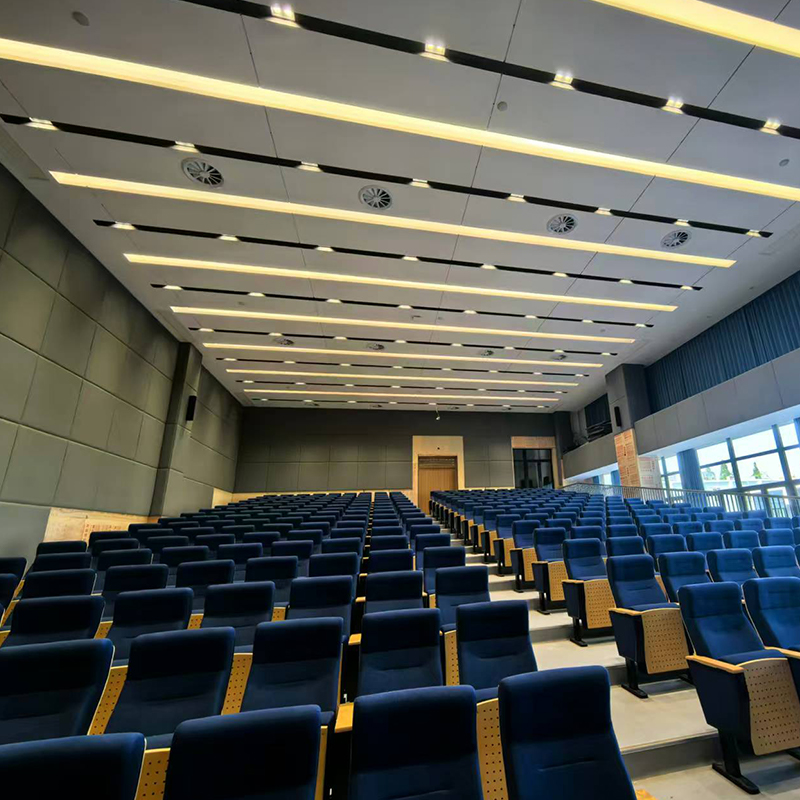 Met leer omwikkelde akoestische panelen met spons die mensen effectief beschermen tegen verwondingen